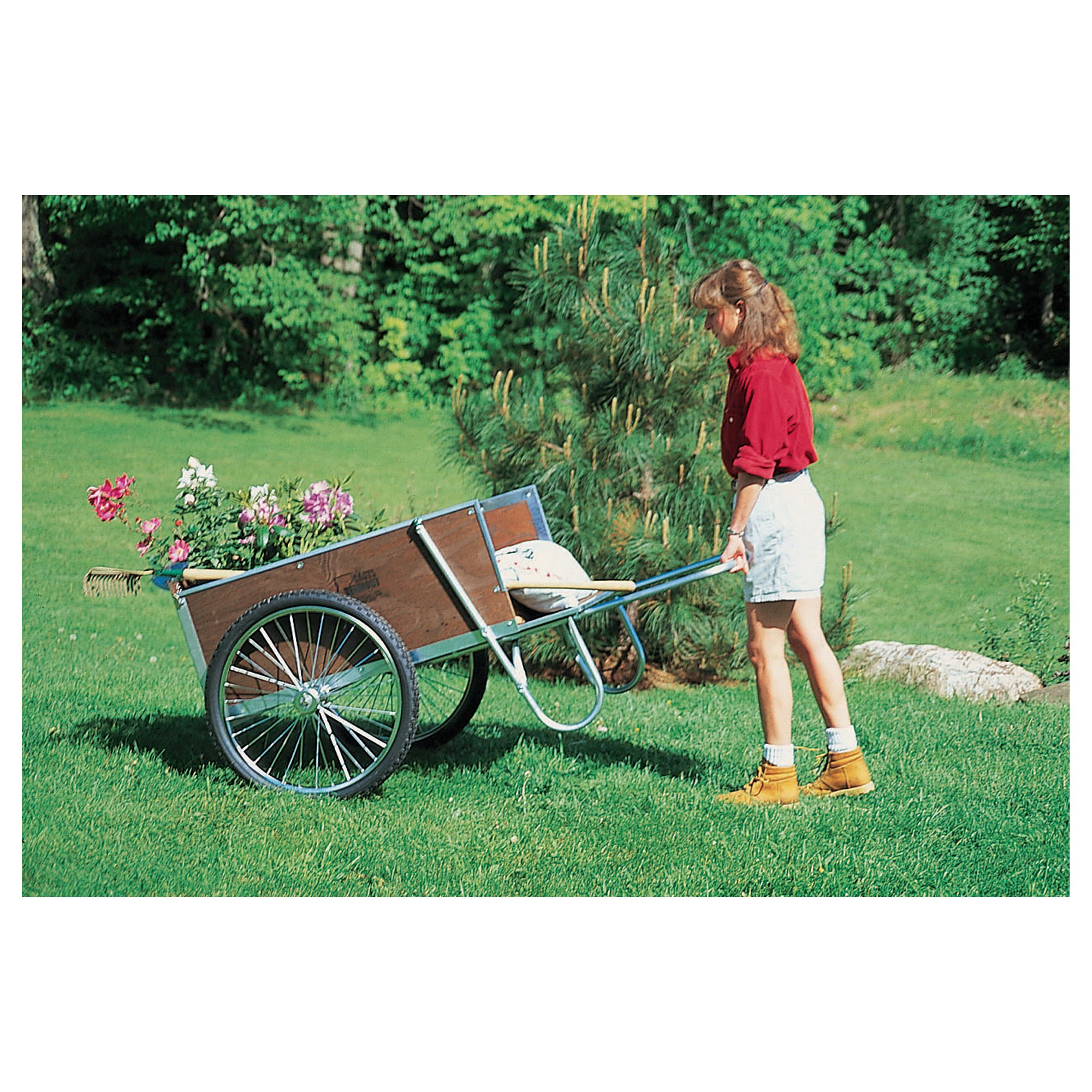 Carts Vermont Garden Cart — 400lb. Capacity, 13.6 Cu. Ft.